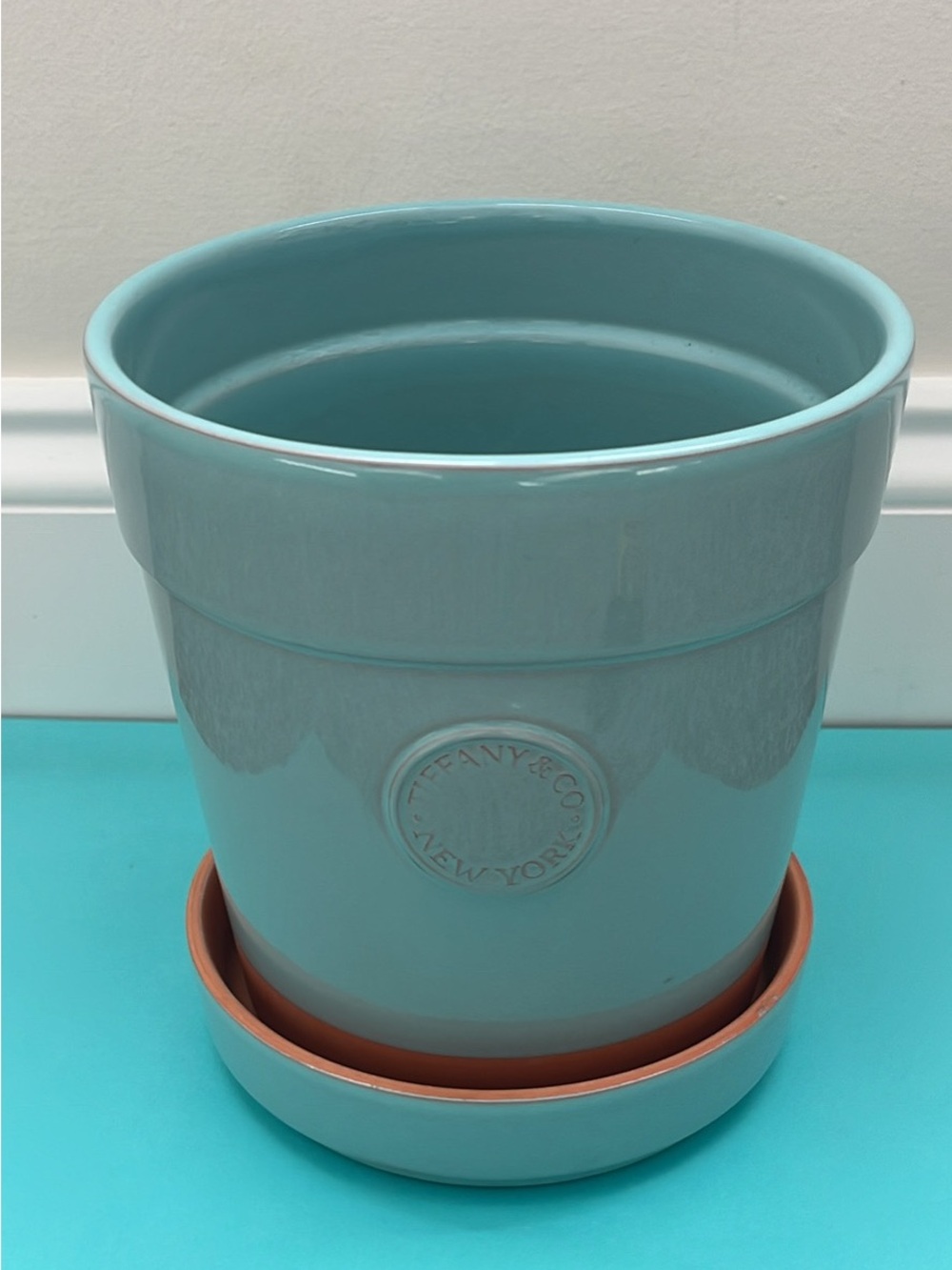 Tiffany & Co. Large Terracotta Pot